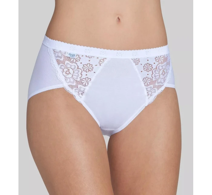 Dámské kalhotky Chic Midi bílé - Sloggi