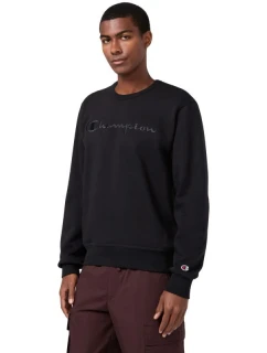 Pánská mikina Crewneck Sweatshirt black model 21813901 KK001 pánské - CHAMPION