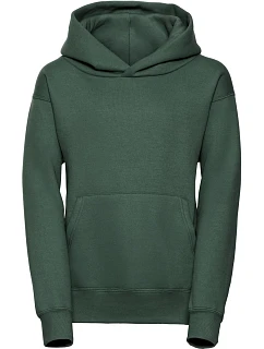 Dětská mikina s kapucí 10. bottle green model 22474041 - Russell Athletic