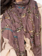 Chustka AT CH model 21997459 ciemny fioletowy - FPrice