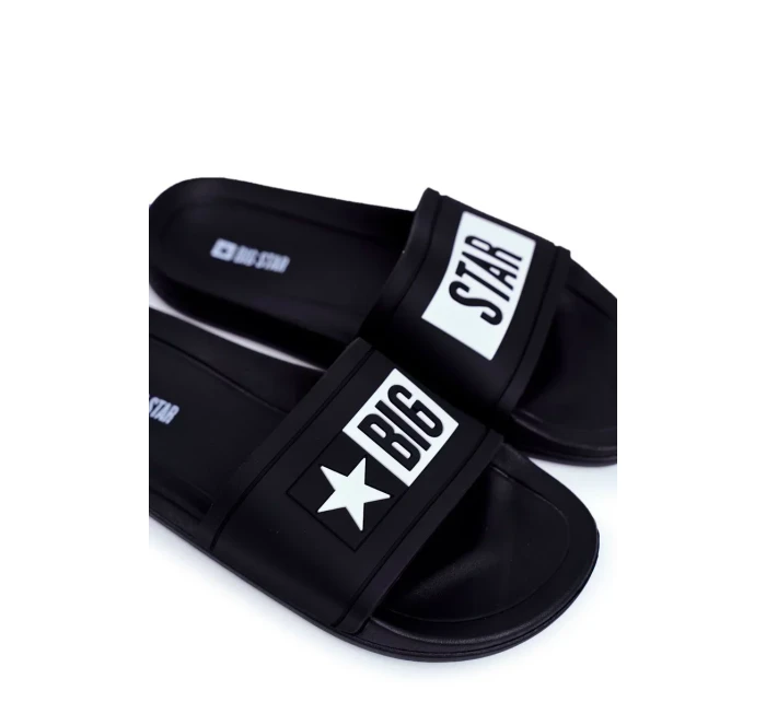 Pánské pantofle Big star - černé