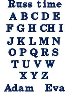 Názov výšivky Russ time