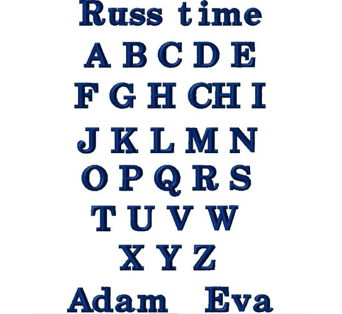 Názov výšivky Russ time