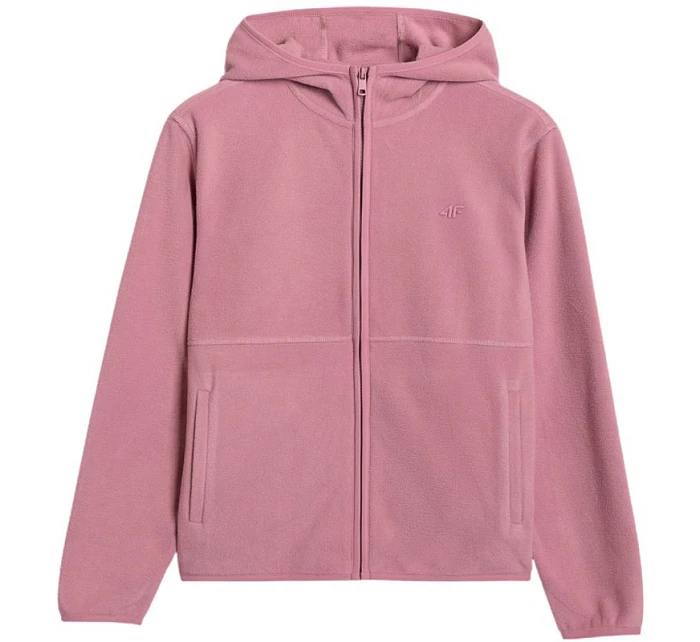 Fleecová mikina s kapucňou 4F W 4FWAW25TFLEF355 56S