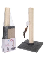 ŠKRABADLO PRE MAČKY S HRAČKOU 53CM