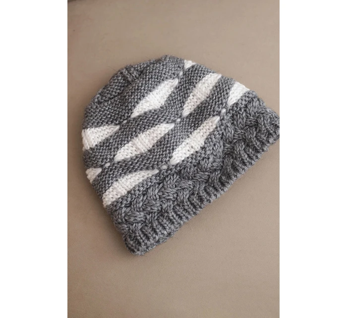 Fleecová čepice Marta K231 ecru