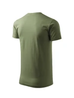 Nové unisex tričko v khaki farbe Nové unisex tričko v khaki farbe
