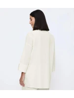 Letné oblečenie Boyfriend Shirt - SILK WHITE - TRIUMPH SILK WHITE - TRIUMPH