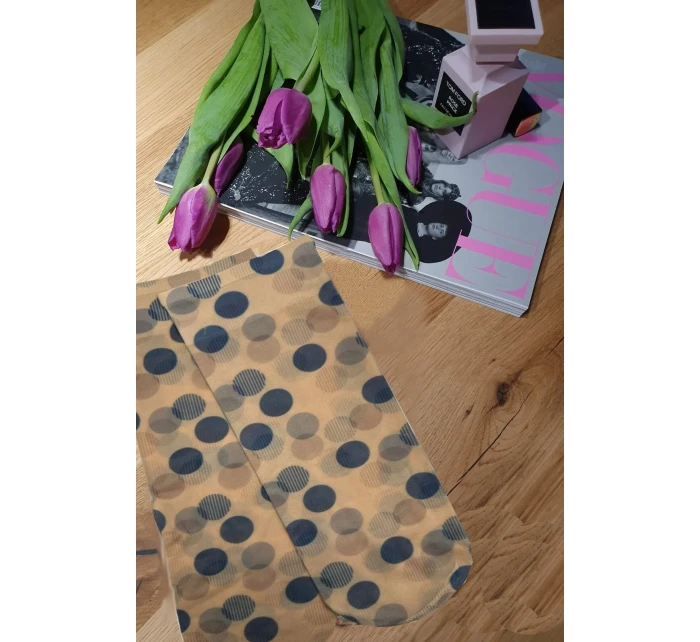 Dámske vzorované ponožky Magnetism lycra 20 den