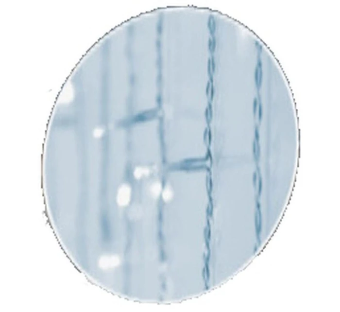 VIANOČNÝ STROMČEK SVETLÁ VONKAJŠIE SVETLO OPONA 360 VIEDOL ČASOVAČ STUDENÁ BIELA PRIEHĽADNÝ KÁBEL