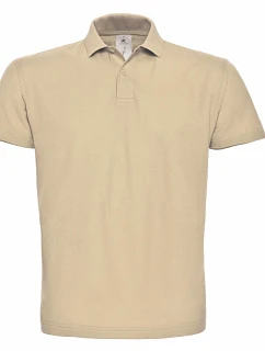 B&C ID.001 Polo s piké vzorom 01.ID01 piesková