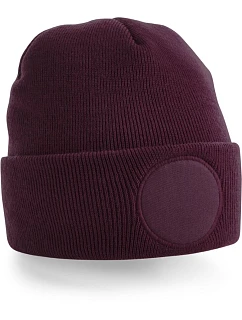 B 446 Čepice s nášivkou burgundy model 22481914 - Beechfield