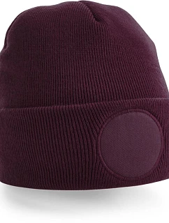 B 446 Čepice s nášivkou burgundy model 22481914 - Beechfield