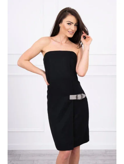 Šaty bez ramínek černé Šaty bez ramínek černé