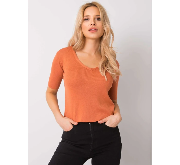 Blúzka 234 BZ BS142.11 tmavo oranžová