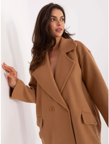 Kabát IT EN A9582.86 camel Kabát IT EN A9582.86 camel