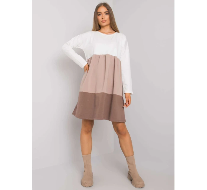 Šaty RV SK 7188.83P hnedá