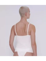 Dámsky top ZERO Feel 2.0 Špagetový top - WHITE - biely 00GZ - SLOGGI