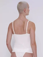 Dámsky top ZERO Feel 2.0 Špagetový top - WHITE - biely 00GZ - SLOGGI