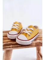 Dziecięce Trampki Klasyczne Żółte Filemon Dziecięce Trampki Klasyczne Żółte Filemon