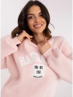 Mikina EM BL 617 16.01X svetlo ružová