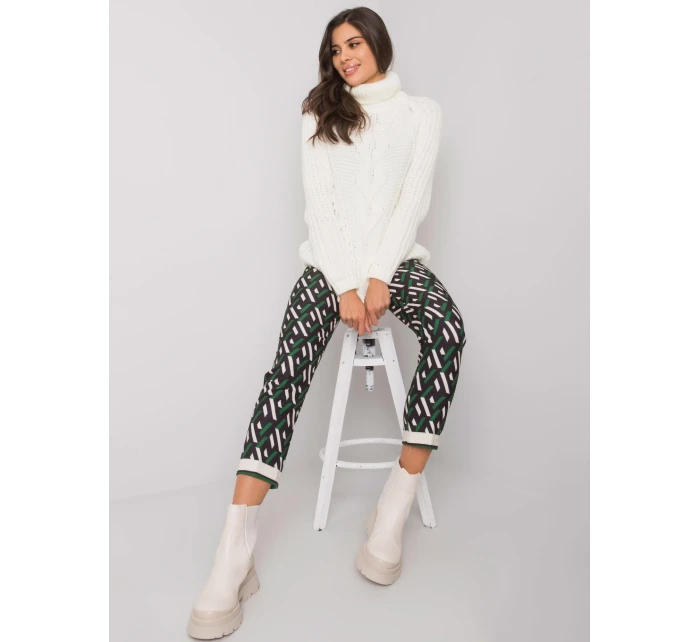 LC SP 22K 5000 nohavice.87P čierna a zelená LC SP 22K 5000 nohavice.87P čierna a zelená