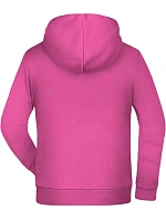 JN Dětská mikina s kapucí 02. pink model 22414082 - Daiber JN Dětská mikina s kapucí 02. pink model 22414082 - Daiber