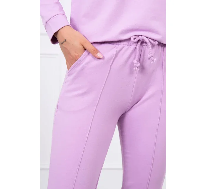 Fialová tepláková súprava