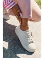 Dámské Textilní Tenisky Big Star model 21693225 Béžové - Big Star Shoes