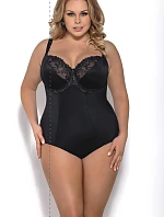 Dámske body K356 GALA Black - GORSENIA
