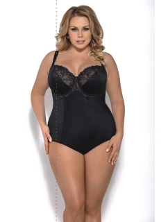 Dámske body K356 GALA Black - GORSENIA