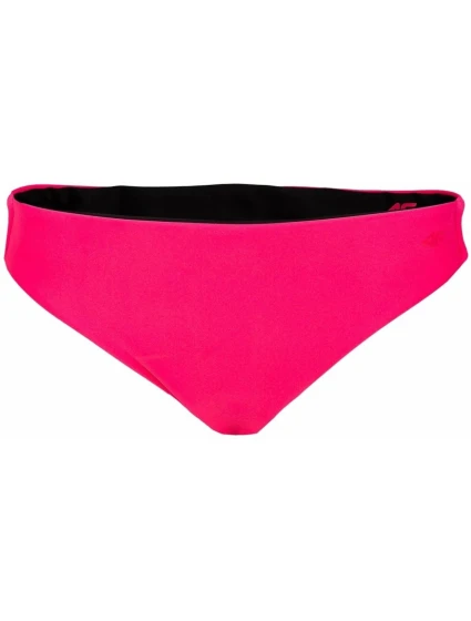 Spodný diel plaviek H4L21-KOS002D Neónovo ružová - 4F