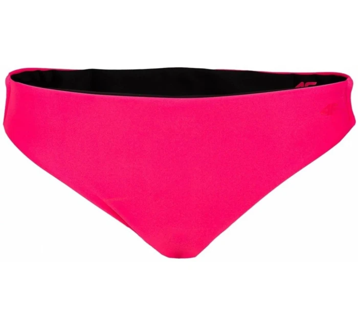 Spodný diel plaviek H4L21-KOS002D Neónovo ružová - 4F