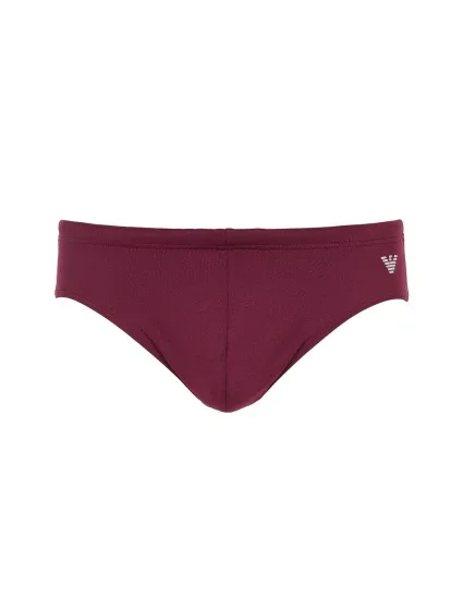 Pánske plavky 211722 4R401 00492 burgundy - Emporio Armani