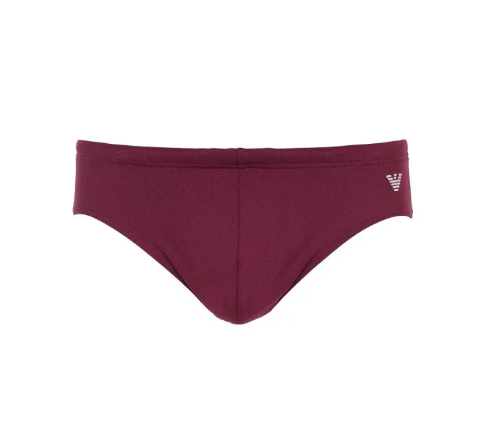 Pánske plavky 211722 4R401 00492 burgundy - Emporio Armani