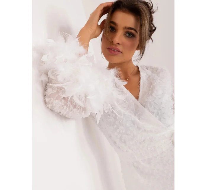 Dámska blúzka LK BZ 509522 1.20 biela - Lakerta