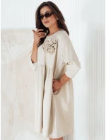 béžové šaty Dstreet model 21974034 - FashionStreet