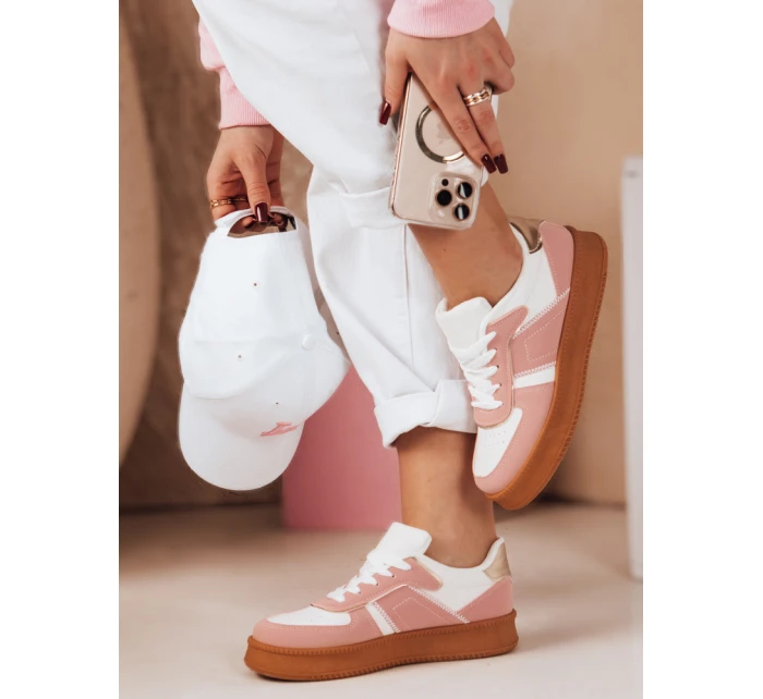 Dámské tenisky na platformě pink Dstreet model 21983709 - FashionStreet Dámské tenisky na platformě pink Dstreet model 21983709 - FashionStreet