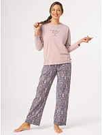 Pyžamo LNS model 22362163 dlouhé rukávy, velikosti S–XL - Key Pyžamo LNS model 22362163 dlouhé rukávy, velikosti S–XL - Key