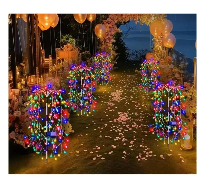 SOLÁRNY OHŇOSTROJ STROMOVÁ LAMPA VIACFAREBNÁ 72CM 120 LED SOLÁRNY OHŇOSTROJ STROMOVÁ LAMPA VIACFAREBNÁ 72CM 120 LED