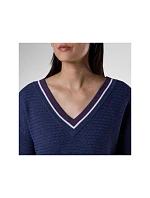 Sweter damski W model 22243502 V Neck granatowy - Rossignol Sweter damski W model 22243502 V Neck granatowy - Rossignol