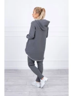 Sada model 18742594 kalhot v grafitové barvě - K-Fashion Sada model 18742594 kalhot v grafitové barvě - K-Fashion