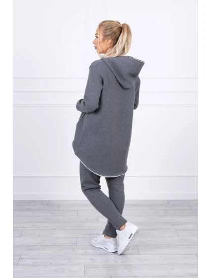 Sada model 18742594 kalhot v grafitové barvě - K-Fashion Sada model 18742594 kalhot v grafitové barvě - K-Fashion