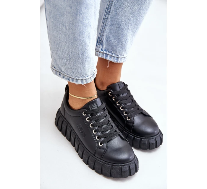 Zateplené dámské sneakersy Big Star model 21676113 Černé - Big Star Shoes