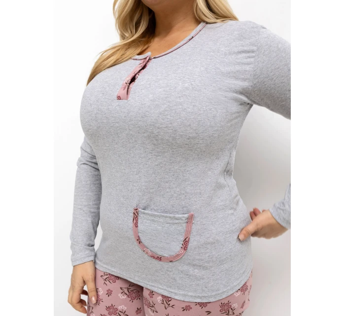 DU PI pyžamo FP 508.57 sivé