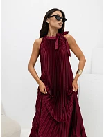 Sukienka IT SK model 22144174 bordowy - FPrice