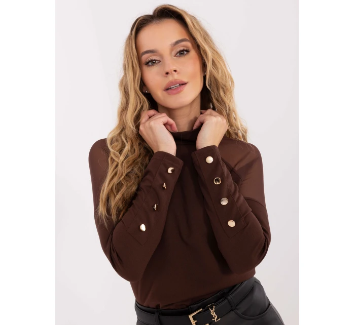 Blúzka MI BZ M776.13 hnedá Blúzka MI BZ M776.13 hnedá