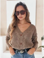 Dámský svetr beige Dstreet model 21967074 - FashionStreet