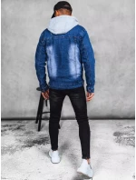 Pánska modrá džínsová bunda FashionStreet TX4365
