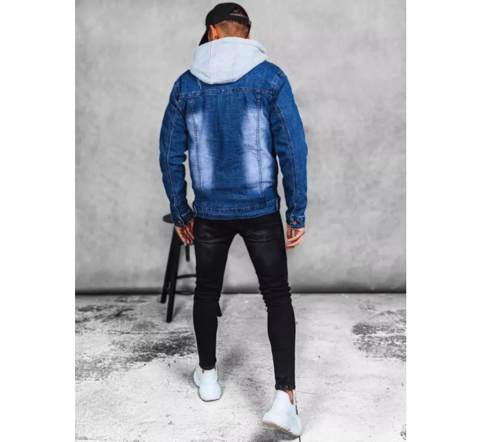 Pánska modrá džínsová bunda FashionStreet TX4365